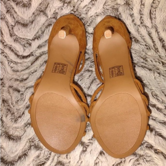 Forever 21 Strap Brown heel - Picture 3 of 4